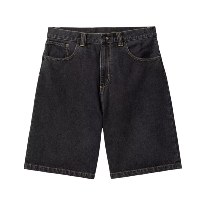 CARHARTT WIP BRANDON SHORT BLACK STONE WASHED - Image 5