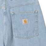 CARHARTT WIP BRANDON SHORT BLUE HEAVY STONE BLEACHED - Image 3