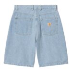 CARHARTT WIP BRANDON SHORT BLUE HEAVY STONE BLEACHED - Image 2