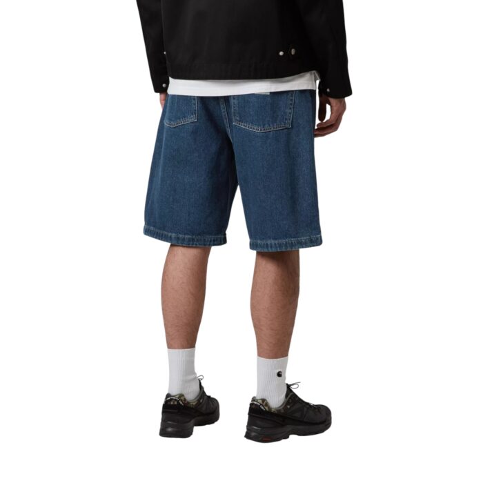 CARHARTT WIP BRANDON SHORT BLUE STONE WASHED - Εικόνα 2