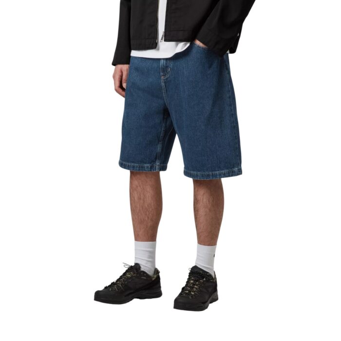 CARHARTT WIP BRANDON SHORT BLUE STONE WASHED - Εικόνα 3