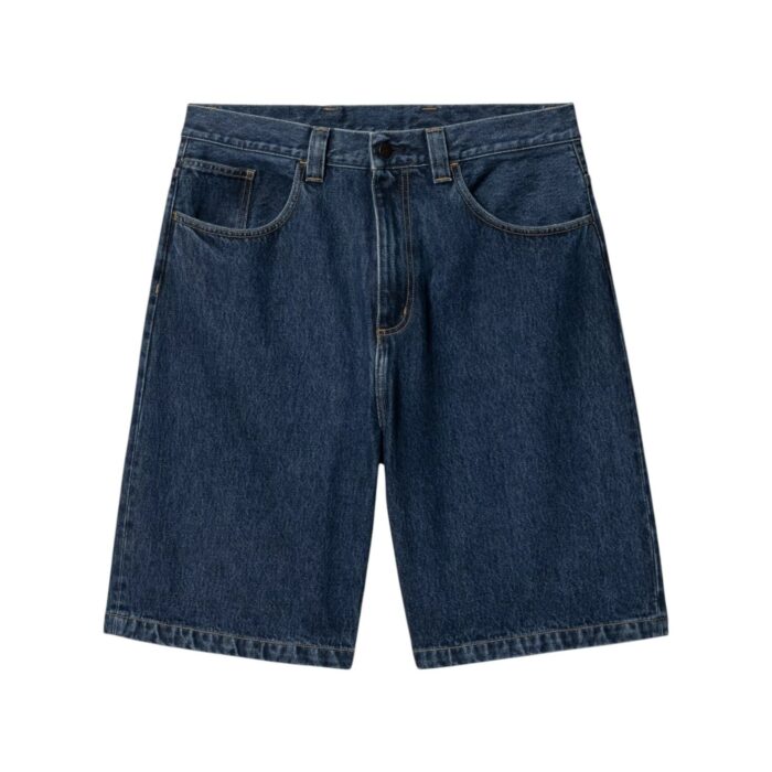 CARHARTT WIP BRANDON SHORT BLUE STONE WASHED - Εικόνα 5