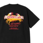 CARHARTT WIP CRAB PAINT T-SHIRT BLACK - Image 3