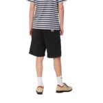 CARHARTT WIP FLINT SHORT BLACK GARMENT DYED - Image 2