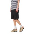 CARHARTT WIP FLINT SHORT BLACK GARMENT DYED - Image 3