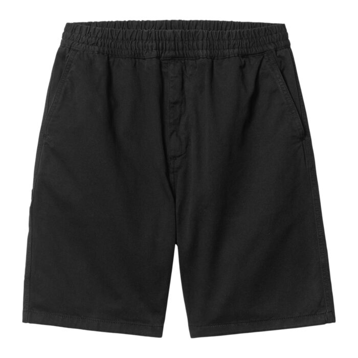 CARHARTT WIP FLINT SHORT BLACK GARMENT DYED - Image 6