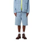 CARHARTT WIP LANDON SHORT BLUE BLEACHED