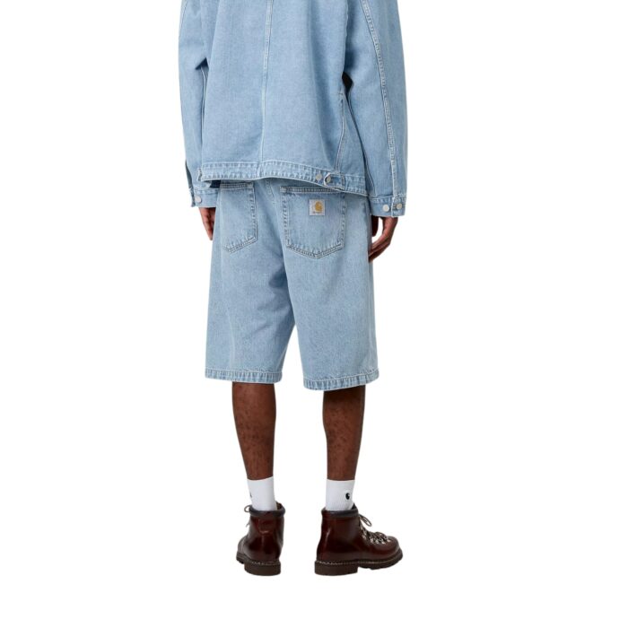 CARHARTT WIP LANDON SHORT BLUE BLEACHED - Image 2