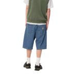 CARHARTT WIP LANDON SHORT BLUE HEAVY STONE WASH - Image 2