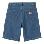 CARHARTT WIP LANDON SHORT BLUE HEAVY STONE WASH - Image 6