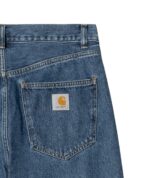CARHARTT WIP NOLAN SHORT BLUE HEAVY STONE WASH - Image 3