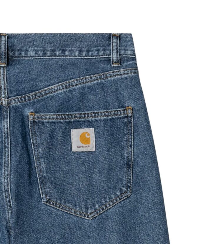 CARHARTT WIP NOLAN SHORT BLUE HEAVY STONE WASH - Image 3
