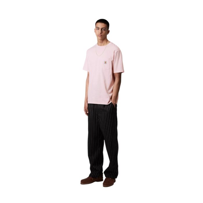 CARHARTT WIP POCKET T-SHIRT AIR PINK - Image 5