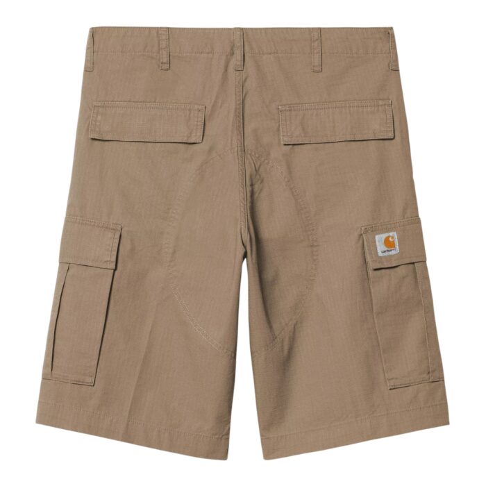 CARHARTT WIP REGULAR CARGO SHORT LEATHER RINSED - Image 5