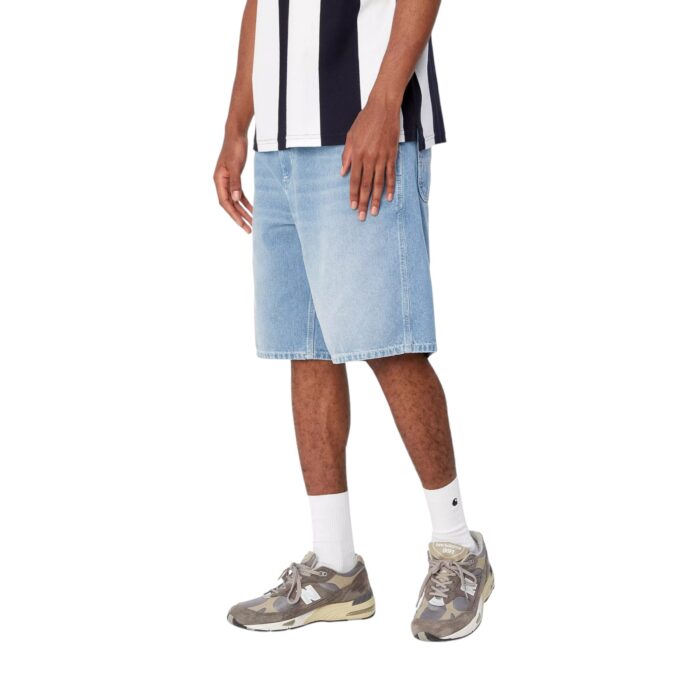CARHARTT WIP SIMPLE SHORT BLUE LIGHT TRUE WASHED - Image 3