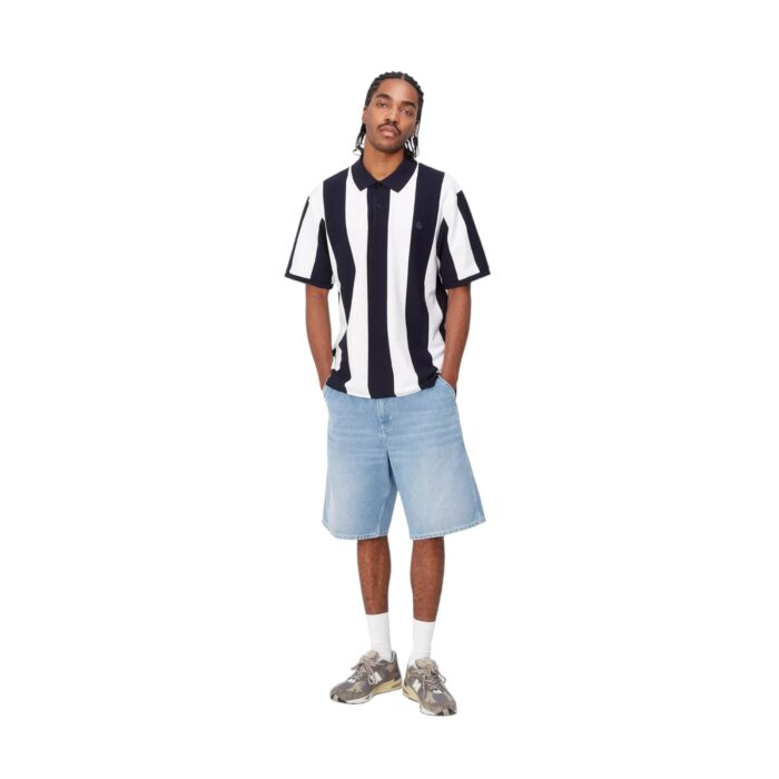 CARHARTT WIP SIMPLE SHORT BLUE LIGHT TRUE WASHED - Image 4