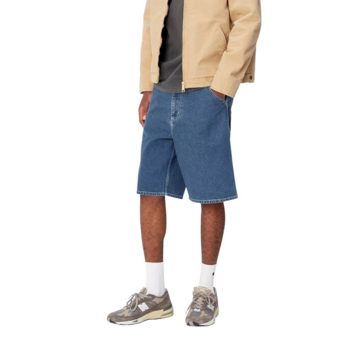 CARHARTT WIP SIMPLE SHORT BLUE STONE WASHED - Image 3