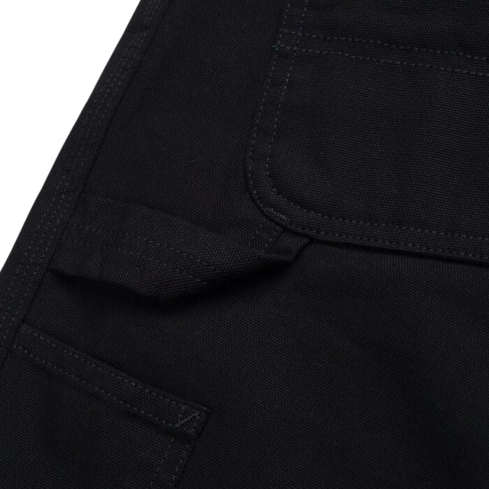 CARHARTT WIP SINGLE KNEE SHORT BLACK RINSED - Image 7