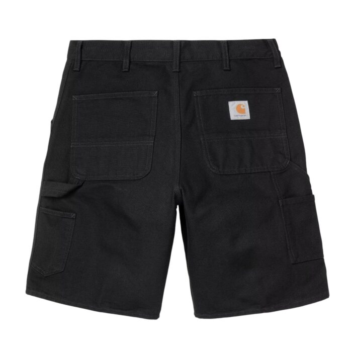 CARHARTT WIP SINGLE KNEE SHORT BLACK RINSED - Image 10