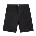 CARHARTT WIP SINGLE KNEE SHORT BLACK RINSED - Image 9