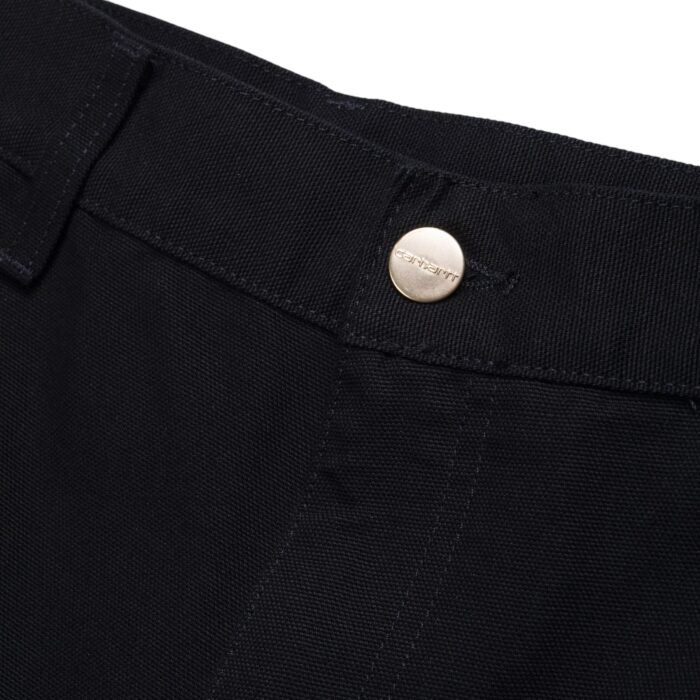 CARHARTT WIP SINGLE KNEE SHORT BLACK RINSED - Image 5