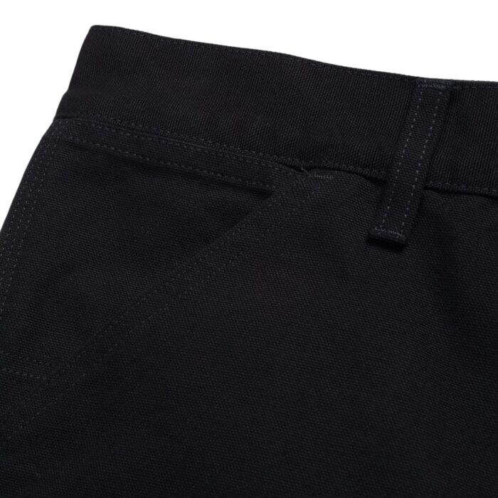 CARHARTT WIP SINGLE KNEE SHORT BLACK RINSED - Image 6