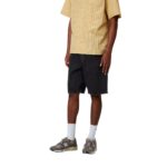 CARHARTT WIP SINGLE KNEE SHORT BLACK STONE WASHED - Image 3