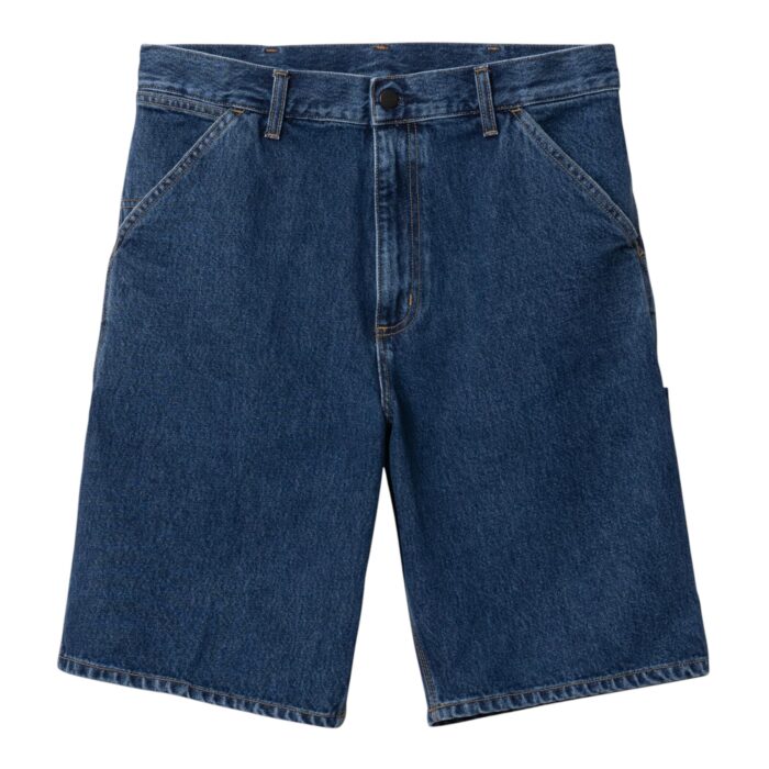CARHARTT WIP SINGLE KNEE SHORT BLUE STONE WASHED - Image 5