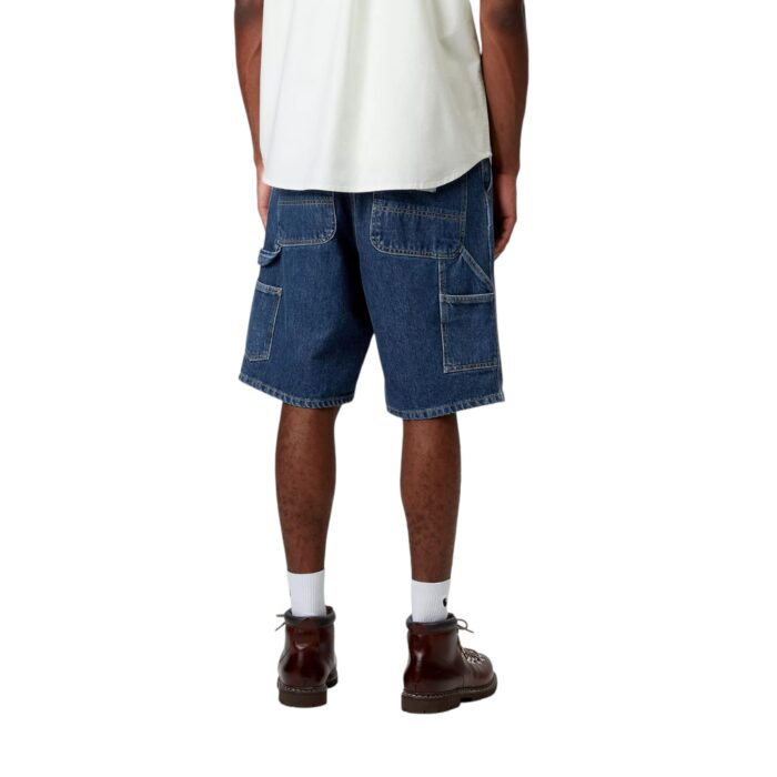 CARHARTT WIP SINGLE KNEE SHORT BLUE STONE WASHED - Image 2