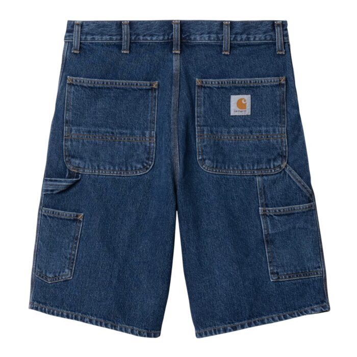 CARHARTT WIP SINGLE KNEE SHORT BLUE STONE WASHED - Image 6