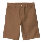 CARHARTT WIP SINGLE KNEE SHORT HAMILTON BROWN RINSED - Image 8