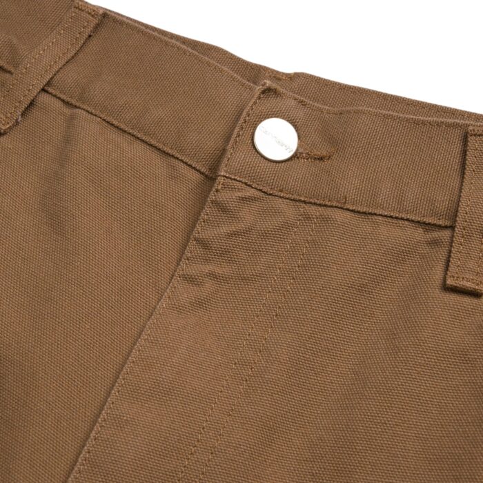 CARHARTT WIP SINGLE KNEE SHORT HAMILTON BROWN RINSED - Image 4