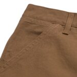 CARHARTT WIP SINGLE KNEE SHORT HAMILTON BROWN RINSED - Image 5