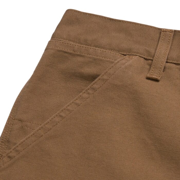 CARHARTT WIP SINGLE KNEE SHORT HAMILTON BROWN RINSED - Image 5