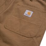 CARHARTT WIP SINGLE KNEE SHORT HAMILTON BROWN RINSED - Image 6