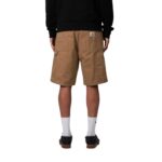 CARHARTT WIP SINGLE KNEE SHORT HAMILTON BROWN RINSED - Image 2