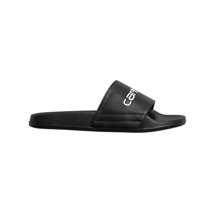 CARHARTT WIP SLIPPERS BLACK WHITE - Image 3