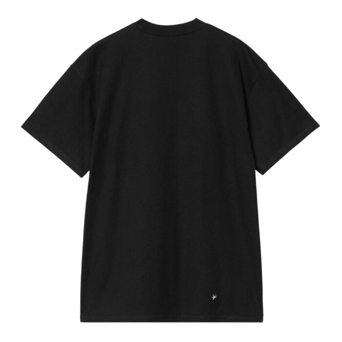 CARHARTT WIP SPIRAL T-SHIRT BLACK - Image 2