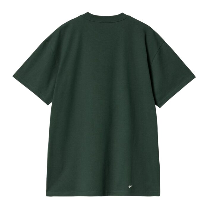 CARHARTT WIP SPIRAL T-SHIRT CONIFER - Image 2