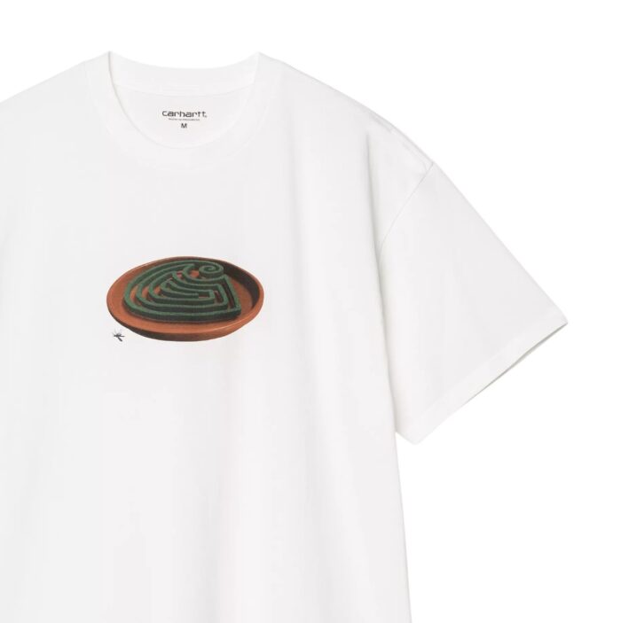 CARHARTT WIP SPIRAL T-SHIRT WHITE - Image 3
