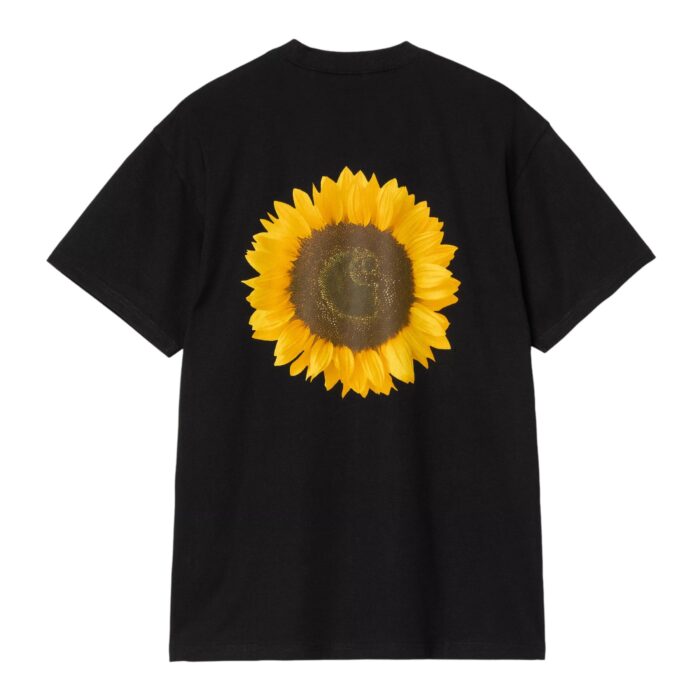 CARHARTT WIP SUNFLOWER T-SHIRT BLACK - Image 2