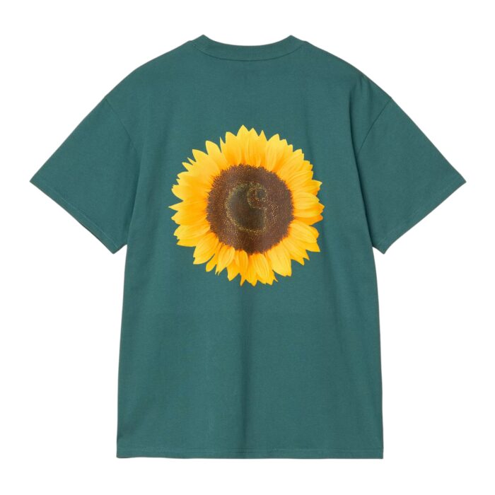 CARHARTT WIP SUNFLOWER T-SHIRT RAINFOREST - Image 2