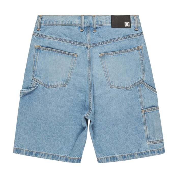 DC CARPENTER DENIM 22 SHORT INDIGO LIGHT - Image 2
