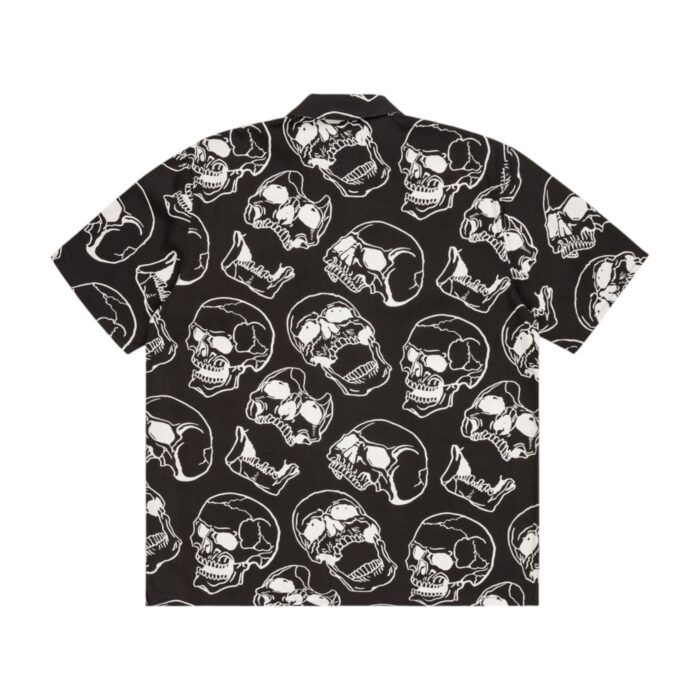 DC FRACTURE SHIRT BLACK SKULLY PRINT - Image 6