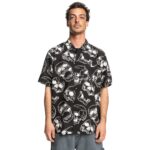 DC FRACTURE SHIRT BLACK SKULLY PRINT
