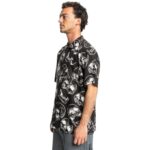DC FRACTURE SHIRT BLACK SKULLY PRINT - Image 3