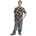 DC FRACTURE SHIRT BLACK SKULLY PRINT - Image 5