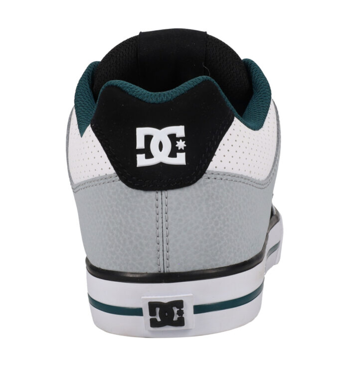 DC PURE SHOES WHITE BLACK TEAL - Image 2