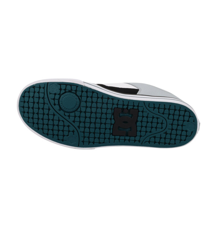 DC PURE SHOES WHITE BLACK TEAL - Image 6