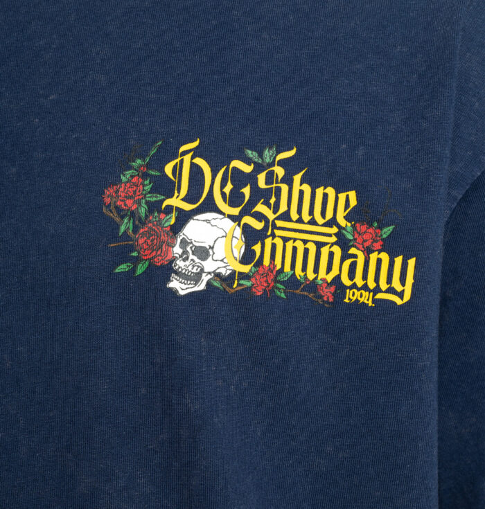 DC STANDOFF T-SHIRT DRESS BLUES RAIN WASH - Image 6